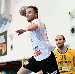 07.09.2013, Krems, Handball, Handball Liga Austria, HLA, GD, UHK Krems - HSG  Baernbach / Koeflach,<br>PUSTERHOFER Otmar, MITKOV Vlatko<br><br><br><br>Copyright DIENER / Zierlinger Karl<br>Marktgasse 3-7 / 4 / 5 / 21<br>A-1090 Wien<br>Telefax +43 1 955 32 35<br>Mobil +43 676 629 98 51<br>BA-CA<br>Bank Nr. 12000<br>Account Nr. 00712 223 783<br>e-mail: agentur@diener.at<br>Datenbank: www.diener.at