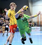 30.11.2013, Krems, Handball, Handball Liga Austria, HLA, GD, UHK Krems, SG Westwien,<br>BABARSKAS Gerdas, FOELSER Patrick<br><br><br><br>Copyright DIENER / Zierlinger Karl<br>Marktgasse 3-7 / 4 / 5 / 21<br>A-1090 Wien<br>Telefax +43 1 955 32 35<br>Mobil +43 676 629 98 51<br>BA-CA<br>Bank Nr. 12000<br>Account Nr. 00712 223 783<br>e-mail: agentur@diener.at<br>Datenbank: www.diener.at