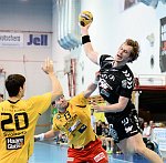 28.04.2014, Krems, Handball, Handball Liga Austria, HLA, Viertelfinale, UHK Krems, Bregenz,<br>SVOBODA Christoph, WALZER Guenther, BABARSKAS Povilas<br><br><br>Copyright DIENER / Karl Zierlinger<br>Marktgasse 3-7 / 4 / 5 / 21<br>A-1090 Wien<br>Telefax +43 1 955 32 35<br>Mobil +43 676 629 98 51<br>BA-CA<br>Bank Nr. 12000<br>Account Nr. 00712 223 783<br>e-mail: agentur@diener.at<br>Datenbank: www.diener.at