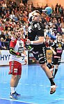 16.05.2016, Krems, Handball, Handball Liga Austria, HLA, HF, UHK Krems, WAT Margareten,<br>FEICHTINGER Sebastian, ALJETIC Nikola<br><br><br><br>Copyright DIENER / Zierlinger<br>Marktgasse 3-7 / 4 / 5 / 21<br>A-1090 Wien<br>Telefax +43 1 955 32 35<br>Mobil +43 676 629 98 51<br>BA-CA<br>Bank Nr. 12000<br>Account Nr. 00712 223 783<br>e-mail: agentur@diener.at<br>Datenbank: www.diener.at