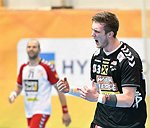 16.05.2016, Krems, Handball, Handball Liga Austria, HLA, HF, UHK Krems, WAT Margareten,<br>MITKOV Vlatko, BILYK Nikola<br><br><br><br>Copyright DIENER / Zierlinger<br>Marktgasse 3-7 / 4 / 5 / 21<br>A-1090 Wien<br>Telefax +43 1 955 32 35<br>Mobil +43 676 629 98 51<br>BA-CA<br>Bank Nr. 12000<br>Account Nr. 00712 223 783<br>e-mail: agentur@diener.at<br>Datenbank: www.diener.at