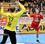 02.03.2016, Krems, Handball, OEHB-Cup, M-VF, UHK Krems - HSG Baernbach / Koeflach,<br>SZABO Peter, SIMEK Marko<br><br>Copyright DIENER / Zierlinger<br>Marktgasse 3-7 / 4 / 5 / 21<br>A-1090 Wien<br>Telefax +43 1 955 32 35<br>Mobil +43 676 629 98 51<br>BA-CA<br>Bank Nr. 12000<br>Account Nr. 00712 223 783<br>e-mail: agentur@diener.at<br>Datenbank: www.diener.at