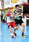 11.12.2015, Krems, Handball, Handball Liga Austria, HLA, GD, UHK Krems, HT Schwaz,<br>VISY Norbert, WANITSCHEK Alexander<br><br><br><br>Copyright DIENER / Zierlinger Karl<br>Marktgasse 3-7 / 4 / 5 / 21<br>A-1090 Wien<br>Telefax +43 1 955 32 35<br>Mobil +43 676 629 98 51<br>BA-CA<br>Bank Nr. 12000<br>Account Nr. 00712 223 783<br>e-mail: agentur@diener.at<br>Datenbank: www.diener.at