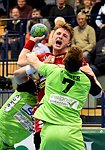 23.10.2015, Krems, Handball, Handball Liga Austria, HLA, GD, UHK Krems, SG Westwien,<br>JELINEK Wilhelm, NEUHOLD Christoph, FUEHRER Matthias<br><br><br><br>Copyright DIENER / Zierlinger Karl<br>Marktgasse 3-7 / 4 / 5 / 21<br>A-1090 Wien<br>Telefax +43 1 955 32 35<br>Mobil +43 676 629 98 51<br>BA-CA<br>Bank Nr. 12000<br>Account Nr. 00712 223 783<br>e-mail: agentur@diener.at<br>Datenbank: www.diener.at