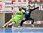 23.10.2015, Krems, Handball, Handball Liga Austria, HLA, GD, UHK Krems, SG Westwien,<br>JELINEK Wilhelm, DEIFL Florian<br><br><br><br>Copyright DIENER / Zierlinger Karl<br>Marktgasse 3-7 / 4 / 5 / 21<br>A-1090 Wien<br>Telefax +43 1 955 32 35<br>Mobil +43 676 629 98 51<br>BA-CA<br>Bank Nr. 12000<br>Account Nr. 00712 223 783<br>e-mail: agentur@diener.at<br>Datenbank: www.diener.at
