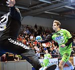 23.10.2015, Krems, Handball, Handball Liga Austria, HLA, GD, UHK Krems, SG Westwien,<br>SHEJBAL Mihal, FRIMMEL Sebastian<br><br><br><br>Copyright DIENER / Zierlinger Karl<br>Marktgasse 3-7 / 4 / 5 / 21<br>A-1090 Wien<br>Telefax +43 1 955 32 35<br>Mobil +43 676 629 98 51<br>BA-CA<br>Bank Nr. 12000<br>Account Nr. 00712 223 783<br>e-mail: agentur@diener.at<br>Datenbank: www.diener.at