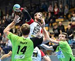 16.01.2016, Krems, Handball, Handball Liga Austria, HLA, GD, UHK Krems, SG Westwien, Testspiel<br>POSCH Fabian, FEICHTINGER Sebastian, PRATSCHNER Simon<br><br><br><br>Copyright DIENER / Zierlinger Karl<br>Marktgasse 3-7 / 4 / 5 / 21<br>A-1090 Wien<br>Telefax +43 1 955 32 35<br>Mobil +43 676 629 98 51<br>BA-CA<br>Bank Nr. 12000<br>Account Nr. 00712 223 783<br>e-mail: agentur@diener.at<br>Datenbank: www.diener.at