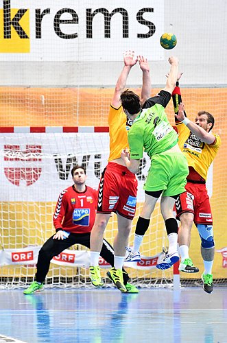 Handball, UHK Krems - SG Westwien