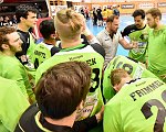 20.04.2017,  Krems,  Handball,  Handball Liga Austria,  HLA, VF,  UHK Krems,  SG Westwien<br>Timeout Westwien<br><br><br>Copyright DIENER / Zierlinger <br>Marktgasse 3-7 / 4 / 5 / 21<br>A-1090 Wien<br>Telefax +43 1 955 32 35<br>Mobil +43 676 629 98 51<br>BA-CA<br>Bank Nr. 12000<br>Account Nr. 00712 223 783<br>e-mail: agentur@diener.at<br>Datenbank: www.diener.at