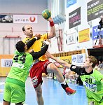 28.04.2017,  Krems,  Handball,  Handball Liga Austria,  HLA, 3.VF,  UHK Krems,  SG Westwien<br>RANFTL Julian, MITKOV Vlatko, FRIMMEL Sebastian<br><br><br>Copyright DIENER / Zierlinger <br>Marktgasse 3-7 / 4 / 5 / 21<br>A-1090 Wien<br>Telefax +43 1 955 32 35<br>Mobil +43 676 629 98 51<br>BA-CA<br>Bank Nr. 12000<br>Account Nr. 00712 223 783<br>e-mail: agentur@diener.at<br>Datenbank: www.diener.at
