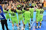 28.04.2017,  Krems,  Handball,  Handball Liga Austria,  HLA, 3.VF,  UHK Krems,  SG Westwien<br>Siegesjubel Westwien<br><br><br>Copyright DIENER / Zierlinger <br>Marktgasse 3-7 / 4 / 5 / 21<br>A-1090 Wien<br>Telefax +43 1 955 32 35<br>Mobil +43 676 629 98 51<br>BA-CA<br>Bank Nr. 12000<br>Account Nr. 00712 223 783<br>e-mail: agentur@diener.at<br>Datenbank: www.diener.at