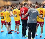 16.09.2016, Krems, Handball, Handball Liga Austria, HLA, GD, UHK Krems, HC Bruck,<br>Spielerdank an Publikum, LASTOWITZA Herbert<br><br><br>Copyright / www. sportfotos. at<br>Missongasse 21<br>A - 3500 Krems<br>zierlinger@sportfotos.at<br>www.sportfotos.at<br>Kremser Bank <br>BIC SPKDAT21XXX<br>IBAN AT392022800704000918<br>