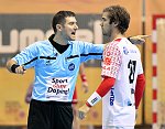 04.10.2016, Krems, Handball, Handball Liga Austria, HLA, GD, UHK Krems, HC Hard,<br>JUSUFHODZIC Andrei, WEBER Thomas<br><br><br>Copyright / www. sportfotos. at<br>Missongasse 21<br>A - 3500 Krems<br>zierlinger@sportfotos.at<br>www.sportfotos.at<br>Kremser Bank <br>BIC SPKDAT21XXX<br>IBAN AT392022800704000918