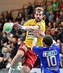 25.11.2016, Krems, Handball, Handball Liga Austria, HLA, GD, UHK Krems, HC Linz,<br>FEICHTINGER Sebastian, KAINMUELLER Klemens<br><br><br><br>Copyright / www. sportfotos. at<br>Missongasse 21<br>A - 3500 Krems<br>zierlinger@sportfotos.at<br>www.sportfotos.at<br>Kremser Bank <br>BIC SPKDAT21XXX<br>IBAN AT392022800704000918
