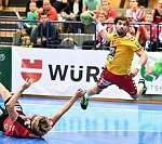 15.10.2016, Krems, Handball, Handball Liga Austria, HLA, GD, UHK Krems,  HT Schwaz,<br>WILFLING Clemens, SCHOPF Tobias<br><br><br>Copyright / www. sportfotos. at<br>Missongasse 21<br>A - 3500 Krems<br>zierlinger@sportfotos.at<br>www.sportfotos.at<br>Kremser Bank <br>BIC SPKDAT21XXX<br>IBAN AT392022800704000918