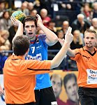 07.12.2016, Krems, Handball, Handball Liga Austria, HLA, GD, UHK Krems, Union Leoben,<br>HURICH Christoph, SENTA Ivan, BOLIC Denis<br><br><br>Copyright / www. sportfotos. at<br>Missongasse 21<br>A - 3500 Krems<br>zierlinger@sportfotos.at<br>www.sportfotos.at<br>Kremser Bank <br>BIC SPKDAT21XXX<br>IBAN AT392022800704000918<br>