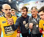 07.12.2016, Krems, Handball, Handball Liga Austria, HLA, GD, UHK Krems, Union Leoben,<br>MITKOV Vlatko, FEICHTINGER Sebastian, LASTOWITZA Herbert, TOMANN Aron<br><br><br>Copyright / www. sportfotos. at<br>Missongasse 21<br>A - 3500 Krems<br>zierlinger@sportfotos.at<br>www.sportfotos.at<br>Kremser Bank <br>BIC SPKDAT21XXX<br>IBAN AT392022800704000918<br>