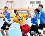 07.12.2016, Krems, Handball, Handball Liga Austria, HLA, GD, UHK Krems, Union Leoben,<br>SPENDIER Sebastian Philipp, POSCH Fabian, KUHN Thomas, SALBRECHTER Stefan Bernhard<br><br><br>Copyright / www. sportfotos. at<br>Missongasse 21<br>A - 3500 Krems<br>zierlinger@sportfotos.at<br>www.sportfotos.at<br>Kremser Bank <br>BIC SPKDAT21XXX<br>IBAN AT392022800704000918<br>