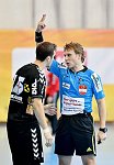18.11.2016, Krems, Handball, Handball Liga Austria, HLA, GD, UHK Krems, WAT Margareten,<br>NIKOLIC Mathias, STOLLBERG Rico<br><br><br>Copyright / www. sportfotos. at<br>Missongasse 21<br>A - 3500 Krems<br>zierlinger@sportfotos.at<br>www.sportfotos.at<br>Kremser Bank <br>BIC SPKDAT21XXX<br>IBAN AT392022800704000918<br>