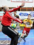 10.03.2017, Krems, Handball, Handball Liga Austria, HLA, OPO, UHK Krems, Bregenz,<br>ALEKSIC Goran, VARVNE Tobias, SCHAFLER Leonard<br><br><br>Copyright DIENER / Zierlinger Karl<br>Marktgasse 3-7 / 4 / 5 / 21<br>A-1090 Wien<br>Telefax +43 1 955 32 35<br>Mobil +43 676 629 98 51<br>BA-CA<br>Bank Nr. 12000<br>Account Nr. 00712 223 783<br>e-mail: agentur@diener.at<br>Datenbank: www.diener.at<br>