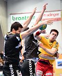 10.03.2017, Krems, Handball, Handball Liga Austria, HLA, OPO, UHK Krems, Bregenz,<br>ESEGOVIC Ante, BAMMER Dominik, TOMANN Aron<br><br><br>Copyright DIENER / Zierlinger Karl<br>Marktgasse 3-7 / 4 / 5 / 21<br>A-1090 Wien<br>Telefax +43 1 955 32 35<br>Mobil +43 676 629 98 51<br>BA-CA<br>Bank Nr. 12000<br>Account Nr. 00712 223 783<br>e-mail: agentur@diener.at<br>Datenbank: www.diener.at