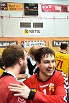 11.02.2017, Krems, Handball, Handball Liga Austria, HLA, OPO, UHK Krems, SG Westwien<br>Anzeigetafel Endergebnis 26:25<br><br><br>Copyright / www. sportfotos. at<br>Missongasse 21<br>A - 3500 Krems<br>zierlinger@sportfotos.at<br>www.sportfotos.at<br>Kremser Bank <br>BIC SPKDAT21XXX<br>IBAN AT392022800704000918<br>
