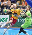 11.02.2017, Krems, Handball, Handball Liga Austria, HLA, OPO, UHK Krems, SG Westwien<br>SIMEK Marko, SCHIFFLEITNER Julian<br><br><br>Copyright / www. sportfotos. at<br>Missongasse 21<br>A - 3500 Krems<br>zierlinger@sportfotos.at<br>www.sportfotos.at<br>Kremser Bank <br>BIC SPKDAT21XXX<br>IBAN AT392022800704000918<br>