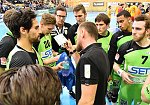 11.02.2017, Krems, Handball, Handball Liga Austria, HLA, OPO, UHK Krems, SG Westwien<br>Timeout Westwien<br><br><br>Copyright / www. sportfotos. at<br>Missongasse 21<br>A - 3500 Krems<br>zierlinger@sportfotos.at<br>www.sportfotos.at<br>Kremser Bank <br>BIC SPKDAT21XXX<br>IBAN AT392022800704000918<br>
