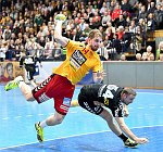 25.02.2017, Krems, Handball, Handball Liga Austria, HLA, OPO, UHK Krems, WAT Margareten,<br>POSCH Fabian, ZIURA Vytautas<br><br><br><br>Copyright DIENER / Zierlinger Karl<br>Marktgasse 3-7 / 4 / 5 / 21<br>A-1090 Wien<br>Telefax +43 1 955 32 35<br>Mobil +43 676 629 98 51<br>BA-CA<br>Bank Nr. 12000<br>Account Nr. 00712 223 783<br>e-mail: agentur@diener.at<br>Datenbank: www.diener.at