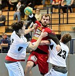18.10.2016, Krems, Handball, Maenner, NM96, <br>U-21, Testspiel,  Oesterreich,<br>SEITZ Philip, FEICHTINGER Sebastian, MITTENDORFER Moritz<br><br><br>Copyright / www. sportfotos. at<br>Missongasse 21<br>A - 3500 Krems<br>zierlinger@sportfotos.at<br>www.sportfotos.at<br>Kremser Bank <br>BIC SPKDAT21XXX<br>IBAN AT392022800704000918<br>
