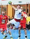 18.10.2016, Krems, Handball, Maenner, NM96, <br>U-21, Testspiel,  Oesterreich,<br>POSCH Fabian, RABENSEIFER Philipp, MITKOV Vlatko<br><br><br>Copyright / www. sportfotos. at<br>Missongasse 21<br>A - 3500 Krems<br>zierlinger@sportfotos.at<br>www.sportfotos.at<br>Kremser Bank <br>BIC SPKDAT21XXX<br>IBAN AT392022800704000918<br>