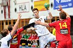 18.10.2016, Krems, Handball, Maenner, NM96, <br>U-21, Testspiel,  Oesterreich,<br>RABENSEIFER Philipp, FEICHTINGER Sebastian, MITTENDORFER Moritz, POSCH Fabian<br><br><br>Copyright / www. sportfotos. at<br>Missongasse 21<br>A - 3500 Krems<br>zierlinger@sportfotos.at<br>www.sportfotos.at<br>Kremser Bank <br>BIC SPKDAT21XXX<br>IBAN AT392022800704000918<br>