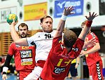18.10.2016, Krems, Handball, Maenner, NM96, <br>U-21, Testspiel,  Oesterreich,<br>FEICHTINGER Sebastian, RABENSEIFER Philipp, WALZER Guenther<br><br><br>Copyright / www. sportfotos. at<br>Missongasse 21<br>A - 3500 Krems<br>zierlinger@sportfotos.at<br>www.sportfotos.at<br>Kremser Bank <br>BIC SPKDAT21XXX<br>IBAN AT392022800704000918<br>