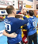 12.05.2018, Krems, Handball, Handball Liga Austria, HLA, 2.HF, UHK Krems, WAT Margareten,<br>ANGELOV Petre, VISY Norbert, Mitkov Vlatko, DEIFL Florian<br><br><br>Copyright / www. sportfotos. at<br>Missongasse 21<br>A - 3500 Krems<br>zierlinger@sportfotos.at<br>www.sportfotos.at<br>Kremser Bank <br>BIC SPKDAT21XXX<br>IBAN AT392022800704000918<br>