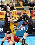 05.05.2018, Krems, Handball, Handball Liga Austria, HLA, 3.VF, UHK Krems,  HT Schwaz,<br>WANITSCHEK Alexander, PROKOP Gunnar, MISKOVEC Michael<br><br><br>Copyright / www. sportfotos. at<br>Missongasse 21<br>A - 3500 Krems<br>zierlinger@sportfotos.at<br>www.sportfotos.at<br>Kremser Bank <br>BIC SPKDAT21XXX<br>IBAN AT392022800704000918