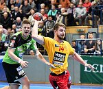 14.03.2018, Krems, Handball, Handball Liga Austria, HLA, BR, UHK Krems, SG Westwien<br>KRISTJANSSON Viggo, POSCH Fabian<br><br><br>Copyright / www. sportfotos. at<br>Missongasse 21<br>A - 3500 Krems<br>zierlinger@sportfotos.at<br>www.sportfotos.at<br>Kremser Bank <br>BIC SPKDAT21XXX<br>IBAN AT392022800704000918<br>