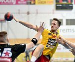 20.04.2018, Krems, Handball, Handball Liga Austria, HLA, BR, UHK Krems, WAT Margareten,<br>MARTINOVIC Marin, SIMEK Marko<br><br><br>Copyright / www. sportfotos. at<br>Missongasse 21<br>A - 3500 Krems<br>zierlinger@sportfotos.at<br>www.sportfotos.at<br>Kremser Bank <br>BIC SPKDAT21XXX<br>IBAN AT392022800704000918<br>