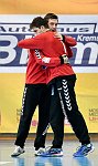 03.11.2017, Krems, Handball, Handball Liga Austria, HLA, GD, UHK Krems, HC Bruck,<br>MUSEL Gregory, DEIFL Florian<br><br>Copyright / www. sportfotos. at<br>Missongasse 21<br>A - 3500 Krems<br>zierlinger@sportfotos.at<br>www.sportfotos.at<br>Kremser Bank <br>BIC SPKDAT21XXX<br>IBAN AT392022800704000918