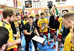03.11.2017, Krems, Handball, Handball Liga Austria, HLA, GD, UHK Krems, HC Bruck,<br>Timeout Krems<br><br><br>Copyright / www. sportfotos. at<br>Missongasse 21<br>A - 3500 Krems<br>zierlinger@sportfotos.at<br>www.sportfotos.at<br>Kremser Bank <br>BIC SPKDAT21XXX<br>IBAN AT392022800704000918