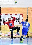 08.09.2017, Krems, Handball, Handball Liga Austria, HLA, GD, UHK Krems, HC Linz,<br>MUSEL Gregory, PREDRAGOVIC Srdjan<br><br><br><br><br>Copyright / www. sportfotos. at<br>Missongasse 21<br>A - 3500 Krems<br>zierlinger@sportfotos.at<br>www.sportfotos.at<br>Kremser Bank <br>BIC SPKDAT21XXX<br>IBAN AT392022800704000918