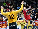 10.12.2017, Krems, Handball, Handball Liga Austria, HLA, GD, UHK Krems, HSG Graz,<br>EICHBERGER Thomas, SCHAFLER Leonard<br><br><br>Copyright / www. sportfotos.at<br>Missongasse 21<br>A - 3500 Krems<br>zierlinger@sportfotos.at<br>www.sportfotos.at<br>Kremser Bank <br>BIC SPKDAT21XXX<br>IBAN AT392022800704000918<br>