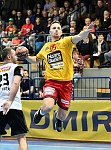 07.12.2017, Krems, Handball, Handball Liga Austria, HLA, GD, UHK Krems, SC Ferlach,<br>VODISEK Boris, SIMEK Mario<br><br><br>Copyright / www. sportfotos.at<br>Missongasse 21<br>A - 3500 Krems<br>zierlinger@sportfotos.at<br>www.sportfotos.at<br>Kremser Bank <br>BIC SPKDAT21XXX<br>IBAN AT392022800704000918<br>
