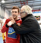 15.12.2017, Krems, Handball, Handball Liga Austria, HLA, GD, UHK Krems, SG Westwien<br>DEIFL Florian, HECKL Walter<br><br><br>Copyright / www. sportfotos. at<br>Missongasse 21<br>A - 3500 Krems<br>zierlinger@sportfotos.at<br>www.sportfotos.at<br>Kremser Bank <br>BIC SPKDAT21XXX<br>IBAN AT392022800704000918<br>