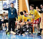 17.11.2017, Krems, Handball, Handball Liga Austria, HLA, GD, UHK Krems, WAT Margareten,<br>THAQI Ibish, BRANDFELLNER David, JOCHMANN Jakob<br><br><br>Copyright / www. sportfotos. at<br>Missongasse 21<br>A - 3500 Krems<br>zierlinger@sportfotos.at<br>www.sportfotos.at<br>Kremser Bank <br>BIC SPKDAT21XXX<br>IBAN AT392022800704000918<br>