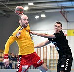 27.01.2018, Krems, Handball, Handball Liga Austria, HLA, Vorbereitung, UHK Krems, Dabas VSE KC,<br>MITKOV Vlatko<br><br><br>Copyright / www. sportfotos.at<br>Missongasse 21<br>A - 3500 Krems<br>zierlinger@sportfotos.at<br>www.sportfotos.at<br>Kremser Bank <br>BIC SPKDAT21XXX<br>IBAN AT392022800704000918<br>
