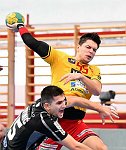 12.08.2017, Krems, Handball, Testspiel,  UHK Krems,  <br>RK Nexe<br>TOMANN Aron<br><br><br>Copyright / www. sportfotos. at<br>Missongasse 21<br>A - 3500 Krems<br>zierlinger@sportfotos.at<br>www.sportfotos.at<br>Kremser Bank <br>BIC SPKDAT21XXX<br>IBAN AT392022800704000918<br>