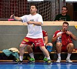 04.08.2017, Krems, Handball, Testspiel,  UHK Krems, UHC Hollabrunn<br>THAQI Ibish<br><br><br>Copyright / www. sportfotos. at<br>Missongasse 21<br>A - 3500 Krems<br>zierlinger@sportfotos.at<br>www.sportfotos.at<br>Kremser Bank <br>BIC SPKDAT21XXX<br>IBAN AT392022800704000918<br>