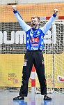 27.04.2018, Krems, Handball, Handball Liga Austria, HLA, BR, UHK Krems,  HT Schwaz,<br>KISHOU Akiaksei<br><br><br>Copyright / www. sportfotos. at<br>Missongasse 21<br>A - 3500 Krems<br>zierlinger@sportfotos.at<br>www.sportfotos.at<br>Kremser Bank <br>BIC SPKDAT21XXX<br>IBAN AT392022800704000918