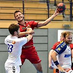 03.08.2018, Krems, Handball, Vorbereitung, UHK Krems, St. Poelten,<br>KANDOLF Thomas<br><br><br>Copyright / www. sportfotos.at<br>Missongasse 21<br>A - 3500 Krems<br>zierlinger@sportfotos.at<br>www.sportfotos.at<br>Kremser Bank <br>BIC SPKDAT21XXX<br>IBAN AT392022800704000918<br>