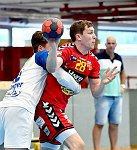 03.08.2018, Krems, Handball, Vorbereitung, UHK Krems, St. Poelten,<br>FIZULETO Luzijan<br><br><br>Copyright / www. sportfotos.at<br>Missongasse 21<br>A - 3500 Krems<br>zierlinger@sportfotos.at<br>www.sportfotos.at<br>Kremser Bank <br>BIC SPKDAT21XXX<br>IBAN AT392022800704000918<br>